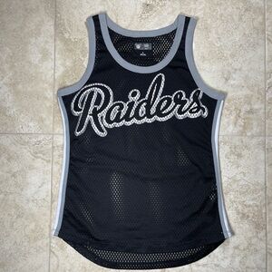 Las Vegas / Oakland Raiders Woman’s Mesh Tank Top Jersey L